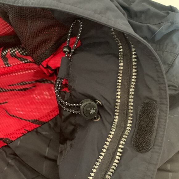 Spyder mens large Entrant gii black jacket ski snow board winter coat reflective - Picture 12 of 16